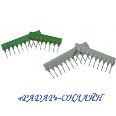 Резисторная матрица Б19К1-1-5% 9,1кОм
