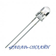 Светодиод ARL2-5053UYC 5мм желтый 2Кд
