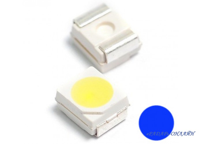 Светодиод SMD3528Y14WC желтый