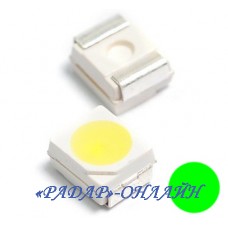 Светодиод SMD3528G14WC зеленый