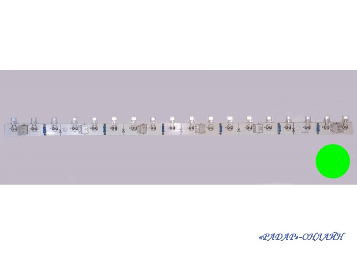 LED Line зел. 18шт/30см гнучка