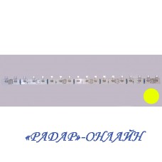 Світлодіодна стрічка LED Line жовта 18шт/30см гнучка