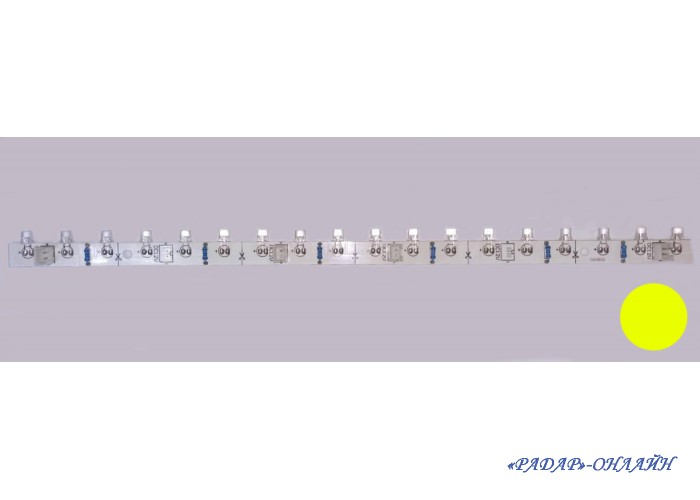 LED Line жовт. 18шт/30см гнучка