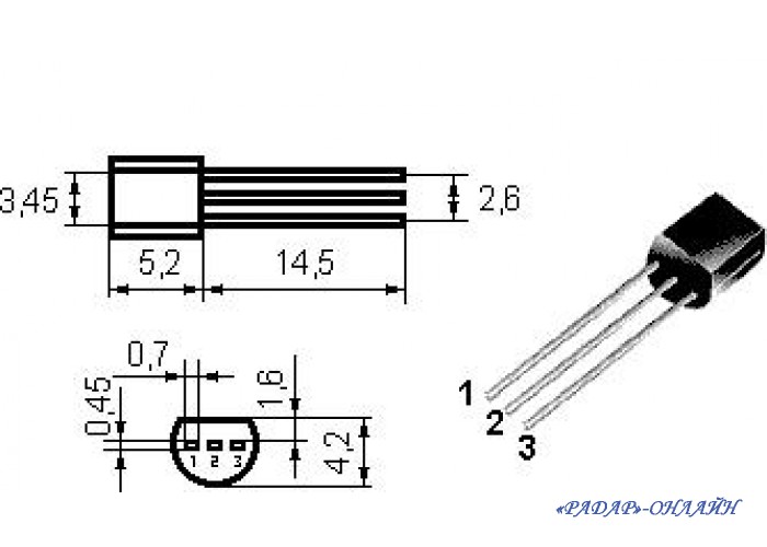 Транзистор BC 546B