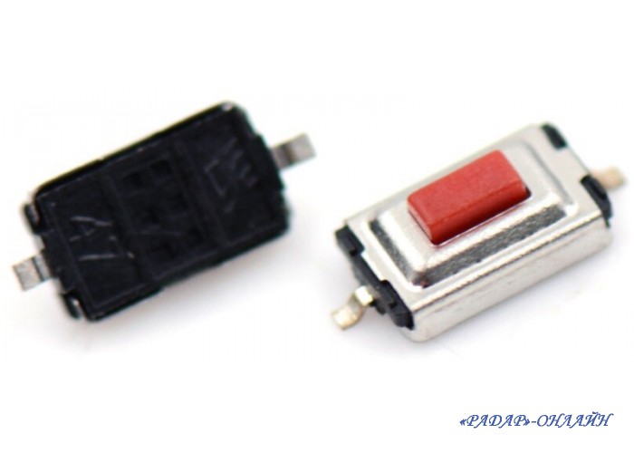 TM111AC/smd/3х6x2,5 Кнопка тактова червона