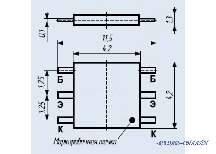 Транзистор 2Т 687АС-2