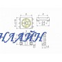 SMD5050Y жовтий світлодіод