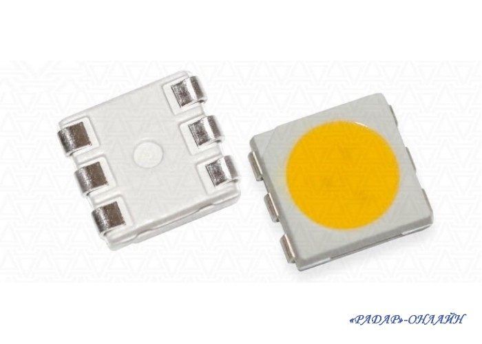 SMD5050Y жовтий світлодіод