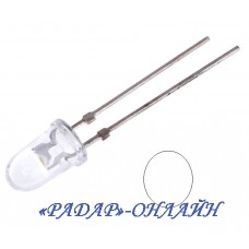 Світлодіод ARL-5613UWW 5мм білий 6Кд