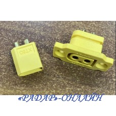 Разъем питания XT 60E-F (гнездо монтажное+штекер)