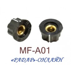 Ручка резистора D=20мм H=12мм d=6мм  з гвинтом