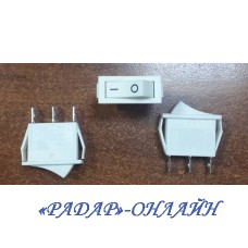 Перемикач N3 11x31 білий (без підсвітки)