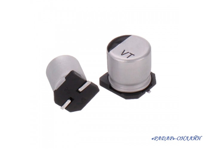 Конденсатор SMD 100мкФ 6В ел.алюм.d5xh7