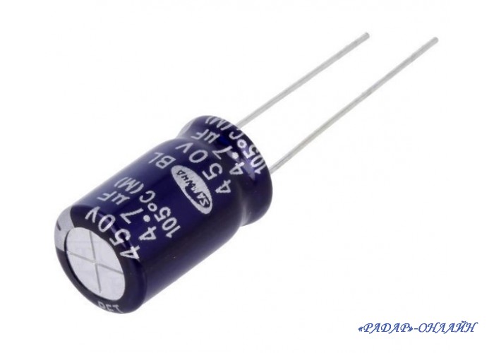 Конденсатор електролітичні 3,3мкф 400В 10x16 105 SamWha  баластний