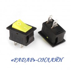 Перемикач N32а жовтий 2контакти