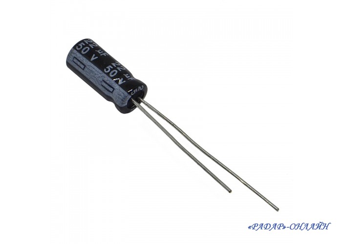 Конденсатор 1,0мкФ 50В 5x11 105градусов Low ESR Chongx