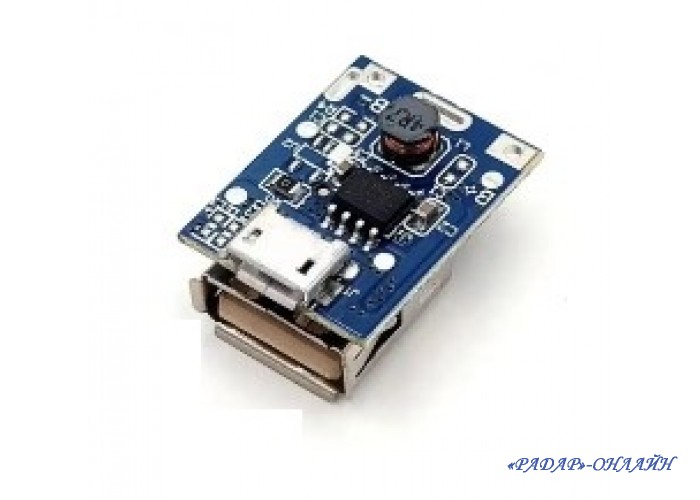 Модуль PowerBank, Type-C-USB 5В 1А