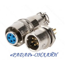 Разъем XS9 быстросъемный (Ø9мм) 5-pin, комплект