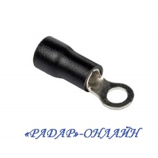 Наконечник SGE 4-4 чорний iзольований.