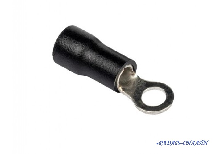 Наконечник SGE 4-4 чорний iзольований.