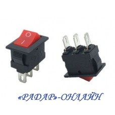 KCD11-102 червоний 3 контакти 2 положення