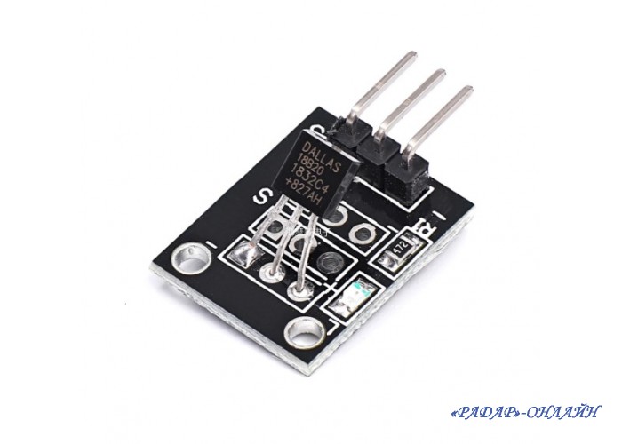 Модуль з датчиком температуры DS18B20 KY-001