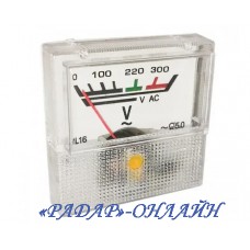 Вольтметр стрелочный SF-40 шкала 0-300В