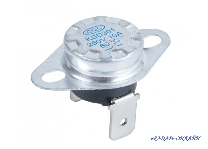 Термостат KSD301 V 165°C 10A