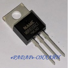 Діод Шотткі MBR 10200CT /TO-220/