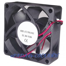 Вентилятор 24В 12В 7025 2pin 70х70x25мм