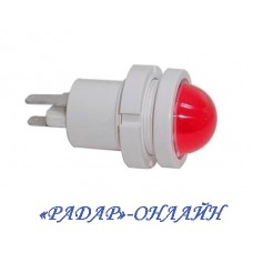Индикатор СКЛ12Б-К-2-220 красный