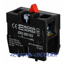 Блок-контакт ZB2-BE102 NC на розмикання
