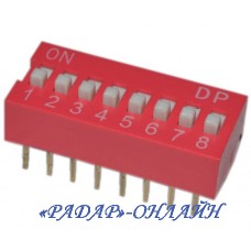 Перемикач 8 SMD-switch