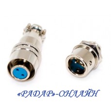 Разъем XS9 быстросъемный (Ø9мм) 2-pin, комплект