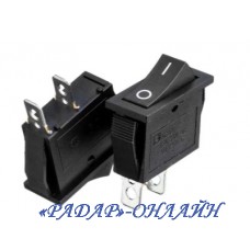 Перемикач N3 11x31 чорний (без підсвітки)