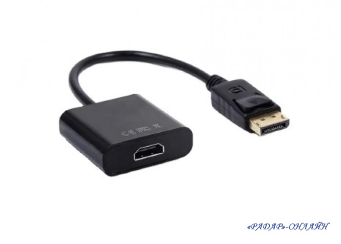 Адаптер шт.DisplayPort/гн.HDMI 0,2м