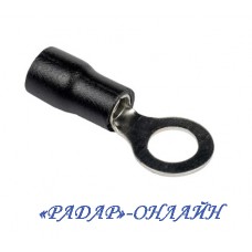 Наконечник SGE 4-6 чорний iзольований.