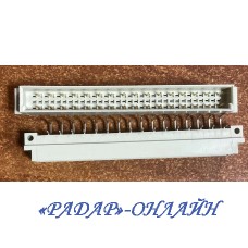 DIN41612 3*32 C32M вилка угловая