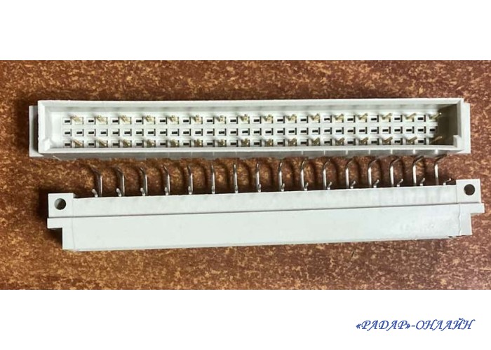 DIN41612 3*32 C32M вилка угловая