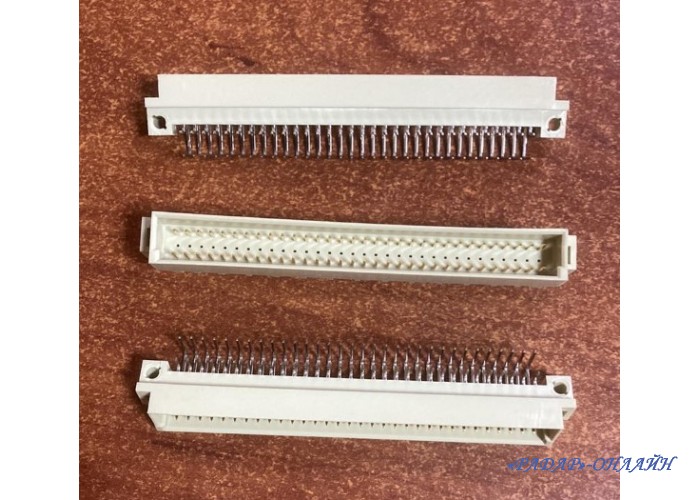 Вилка DIN41612 3*32 C64M угловая