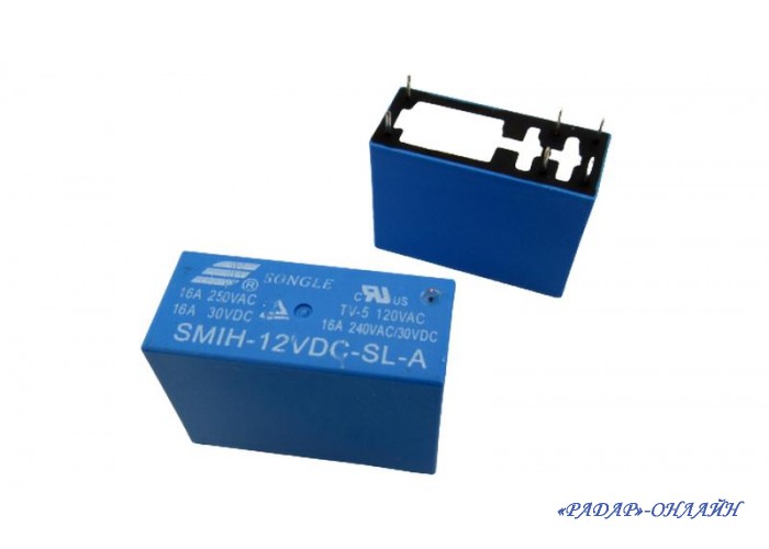 Реле JQX-14F2 12VDC 10A 1C