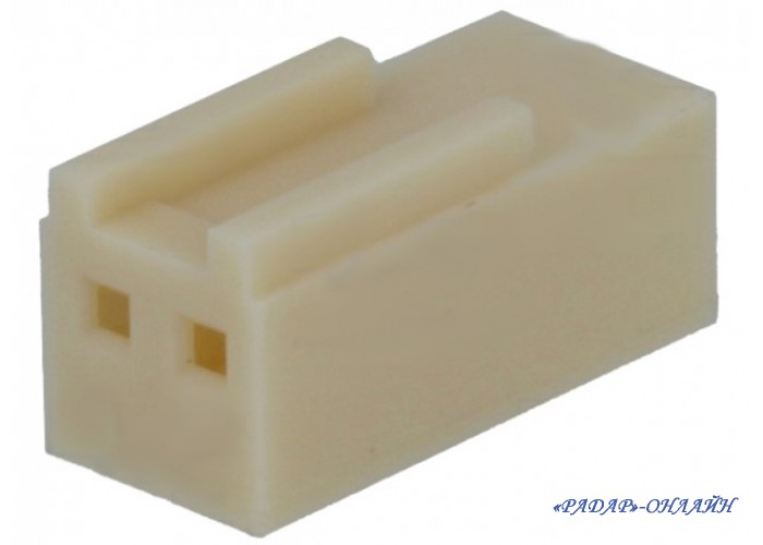 Корпус розетки HU-2 2,54мм (NS25-G2)