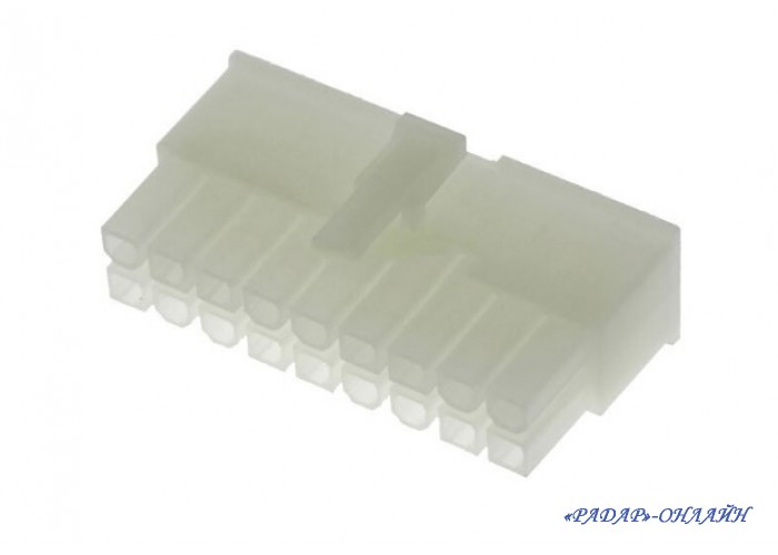 Корпус розетки MLX 5557-18 кабельный 4,2мм