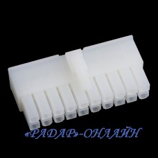 Корпус розетки MLX 5557-20 кабельный 4,2мм