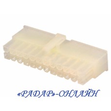 Корпус розетки MLX 5557-24 кабельный 4,2мм
