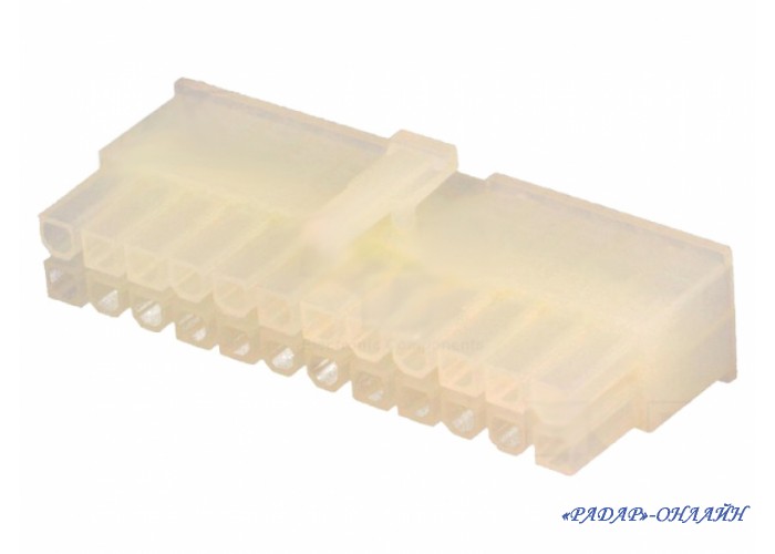 Корпус розетки MLX 5557-24 кабельный 4,2мм