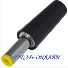 Штекер DC 5,5/2,1мм 14мм (бакеліт)