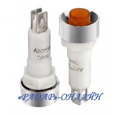 Светодиодная индикатор NHC-10, 220V, желтый