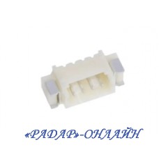 NX1251-04SMR вилка SMD шаг 1,25мм