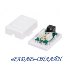 RJ-45 (8P8C) 1 гніздо (швидкий монтаж)